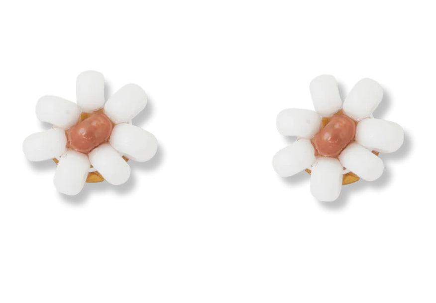 Flower stud earring
