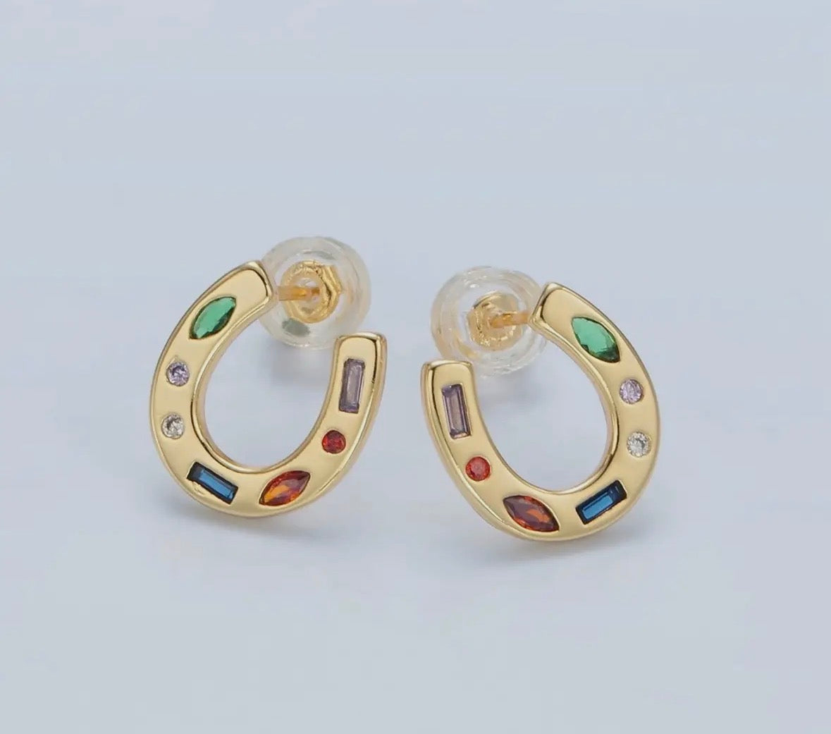 Horseshoe stud Earrings