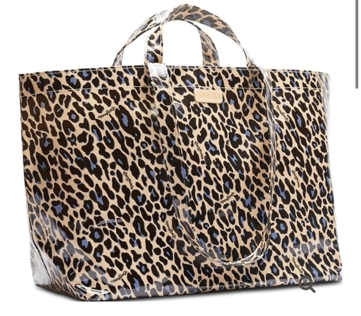 Jumbo Grab 'n' Go Blue Jag Tote