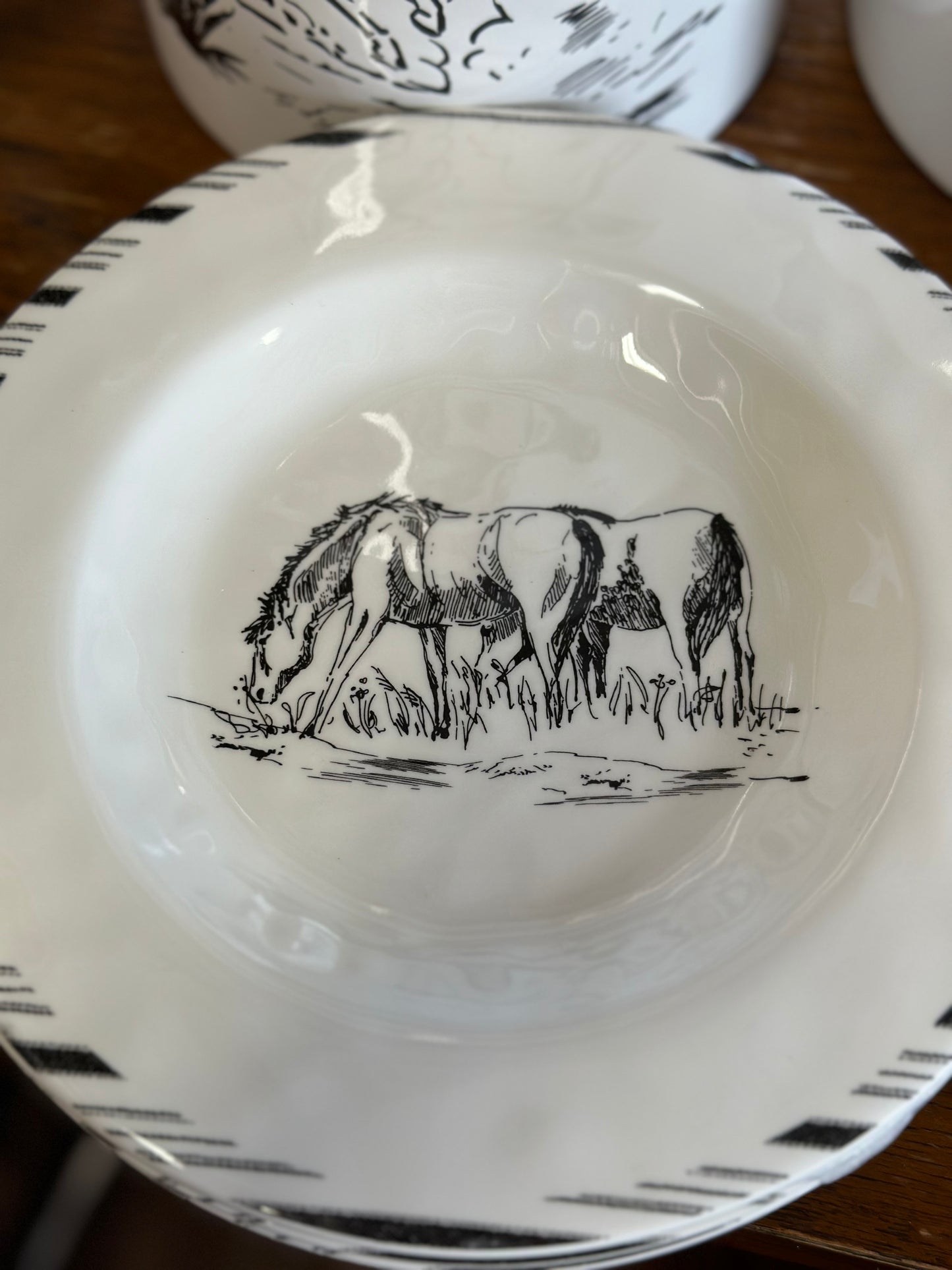 Western salad Plates