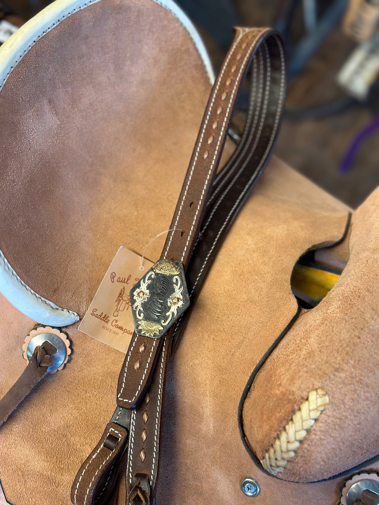 Buckstitch headstall