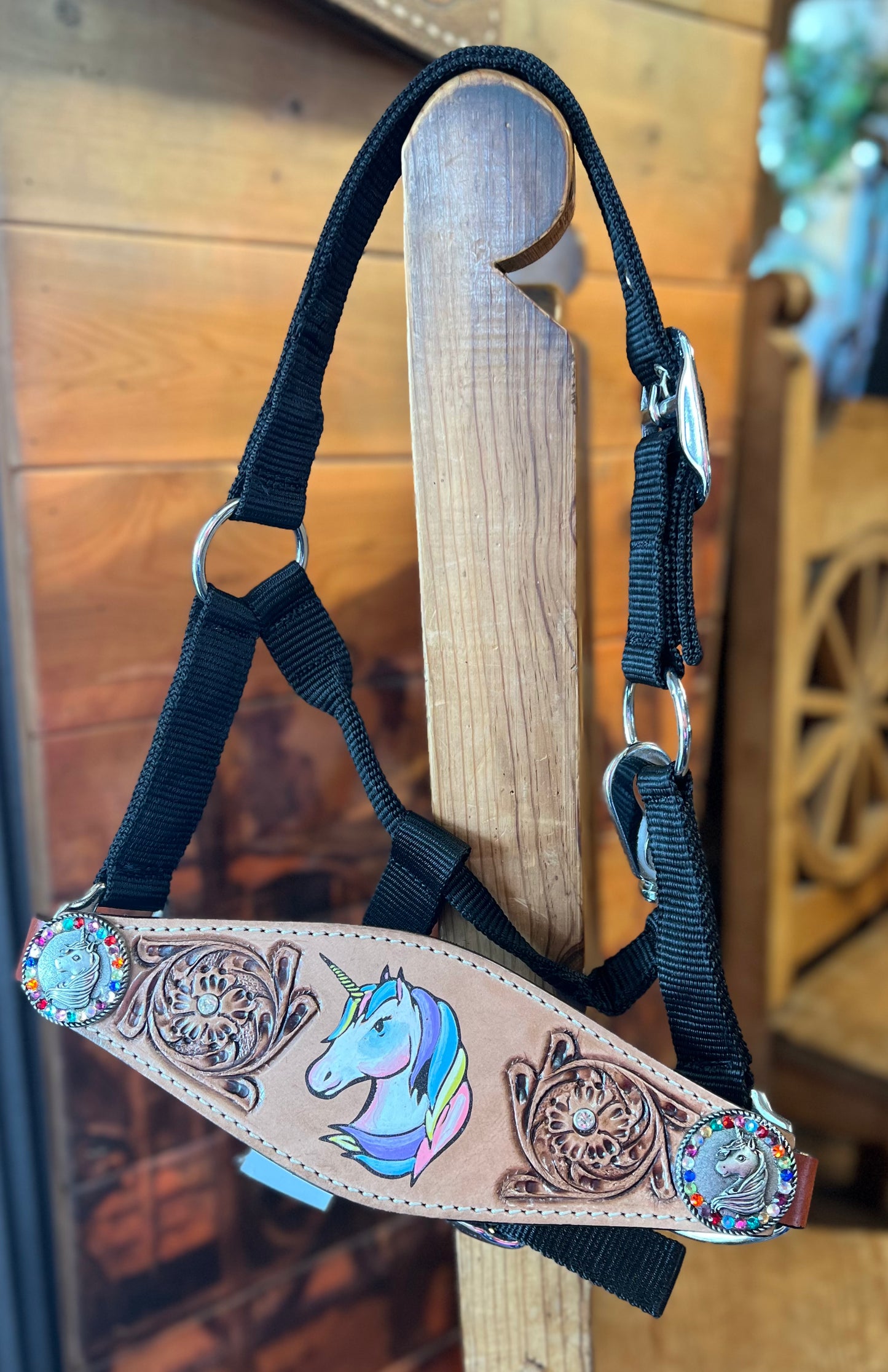 Rainbow Unicorn Pony Halter