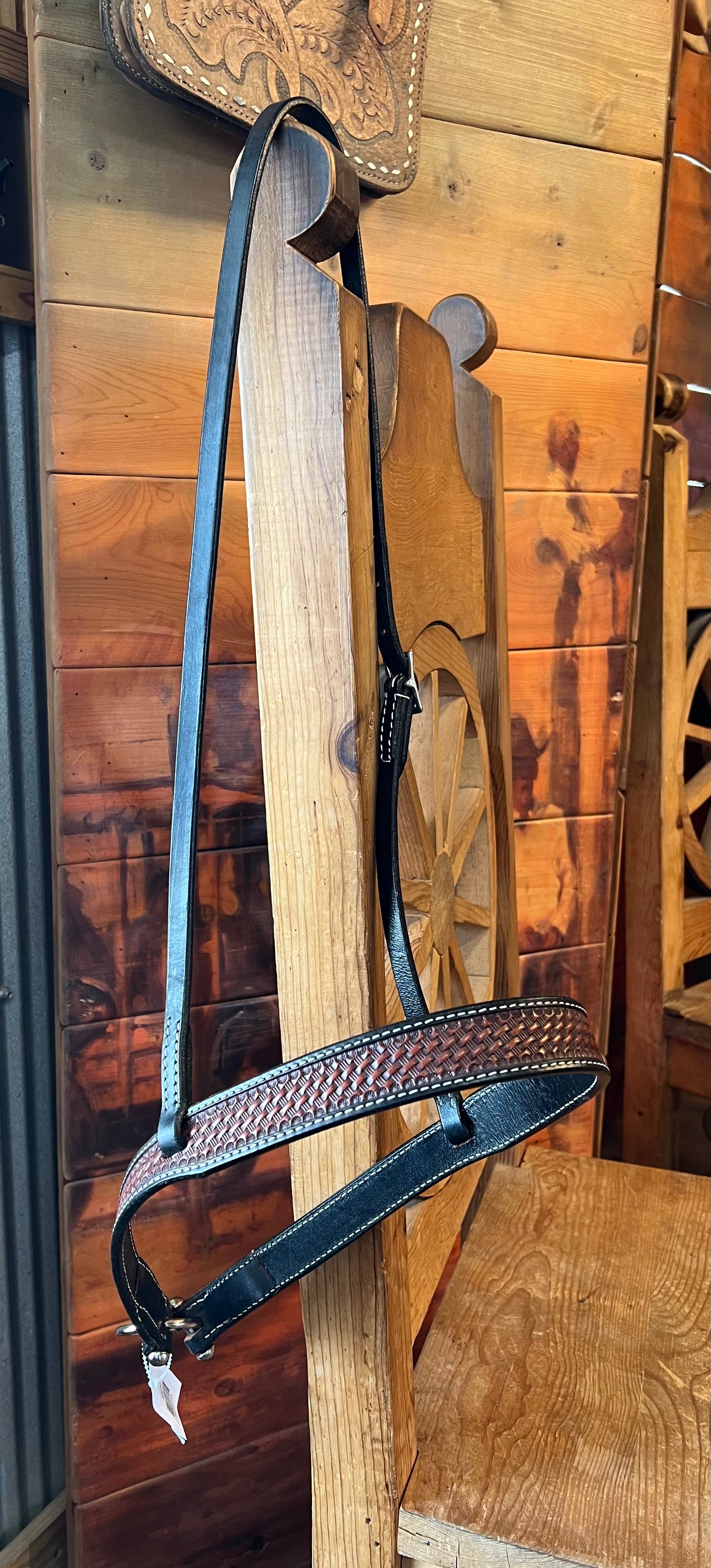 Tooled Leather Noseband
