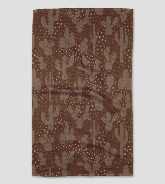 Geometry Desert Tea Towel