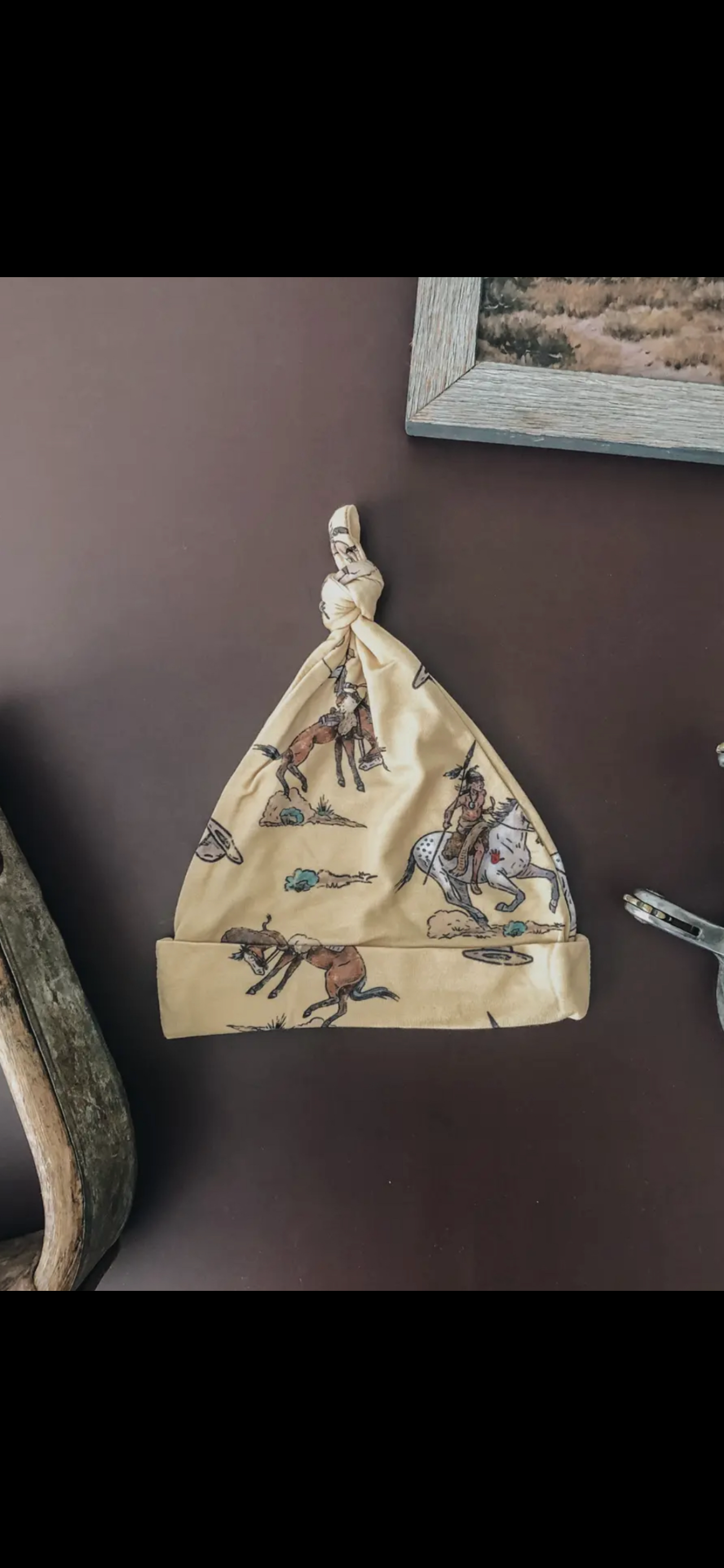 Horse Swaddle Set with Beanie