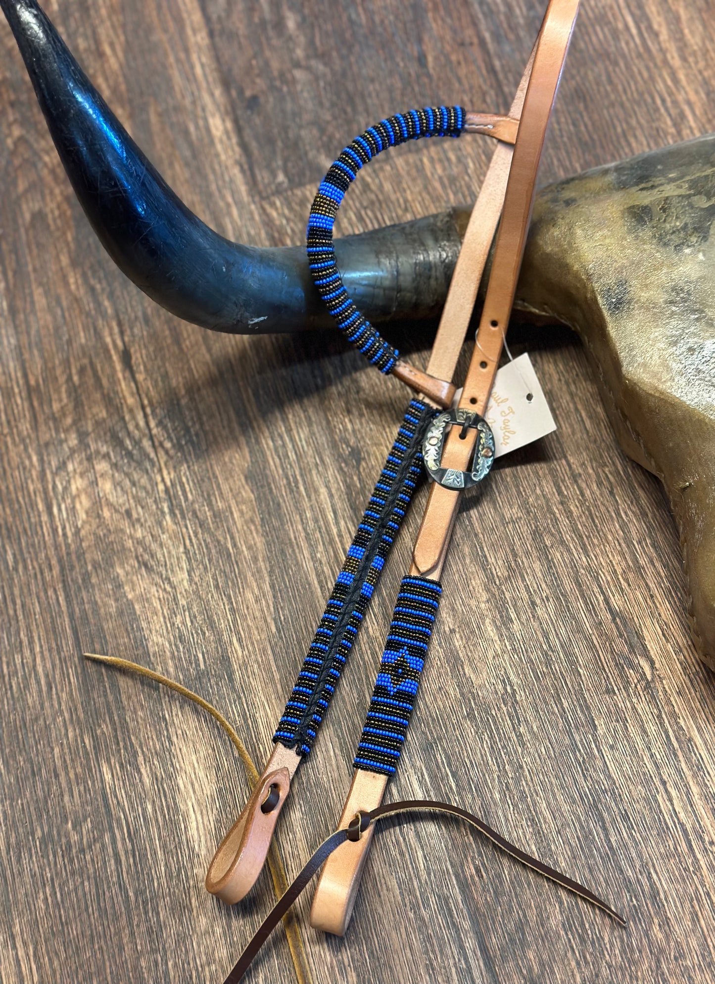 Beaded Slip Ear Headstall