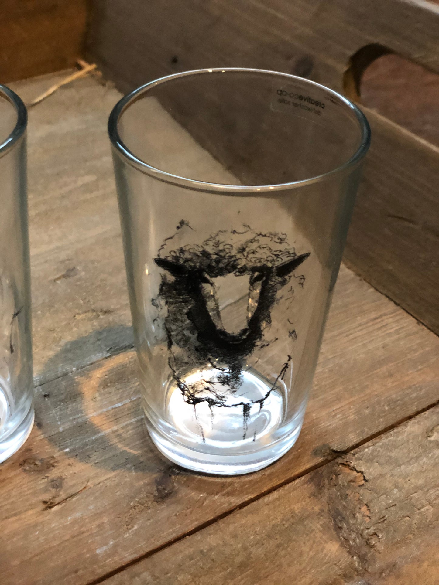Farm Votive Drinking Glass
