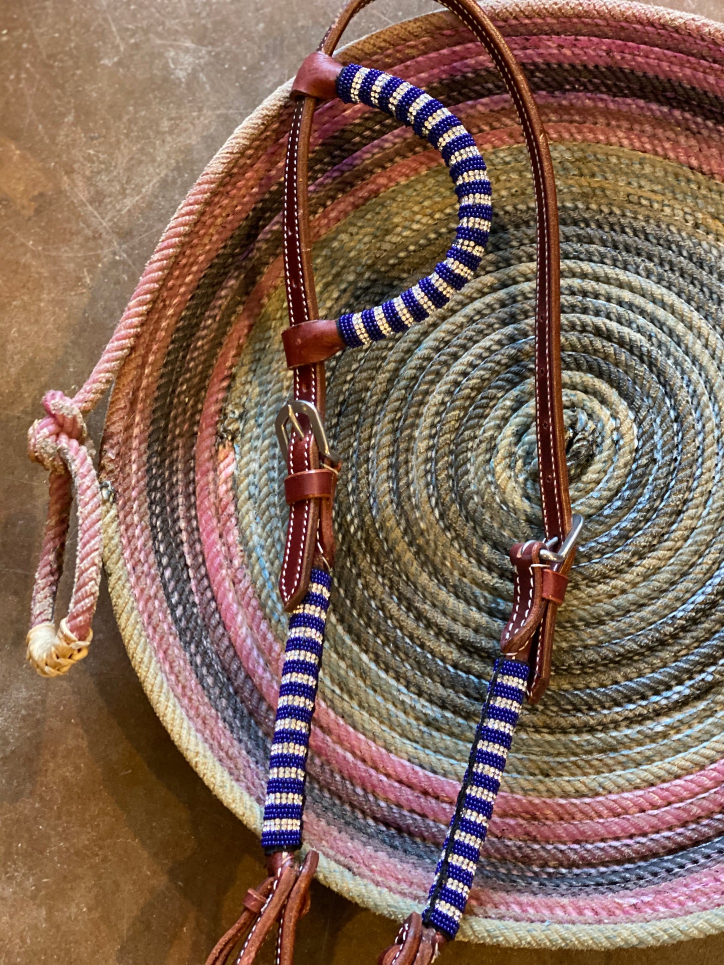 Beaded Headstall