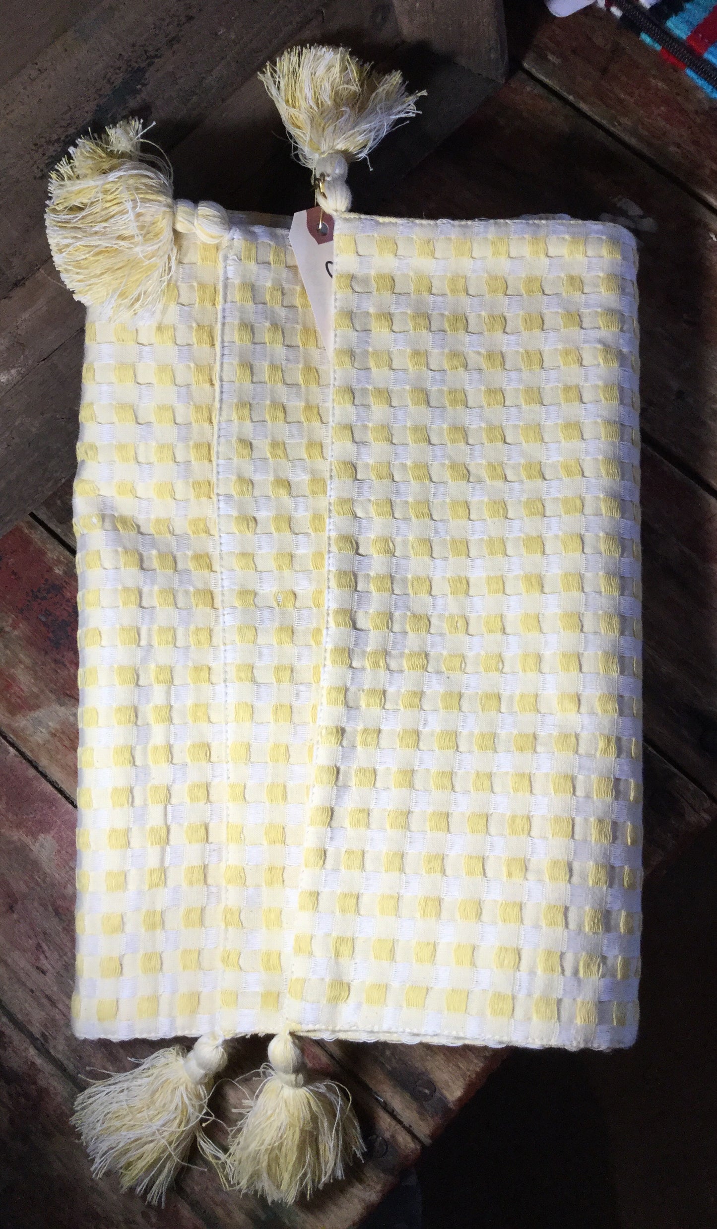 Yellow Cotton Runner