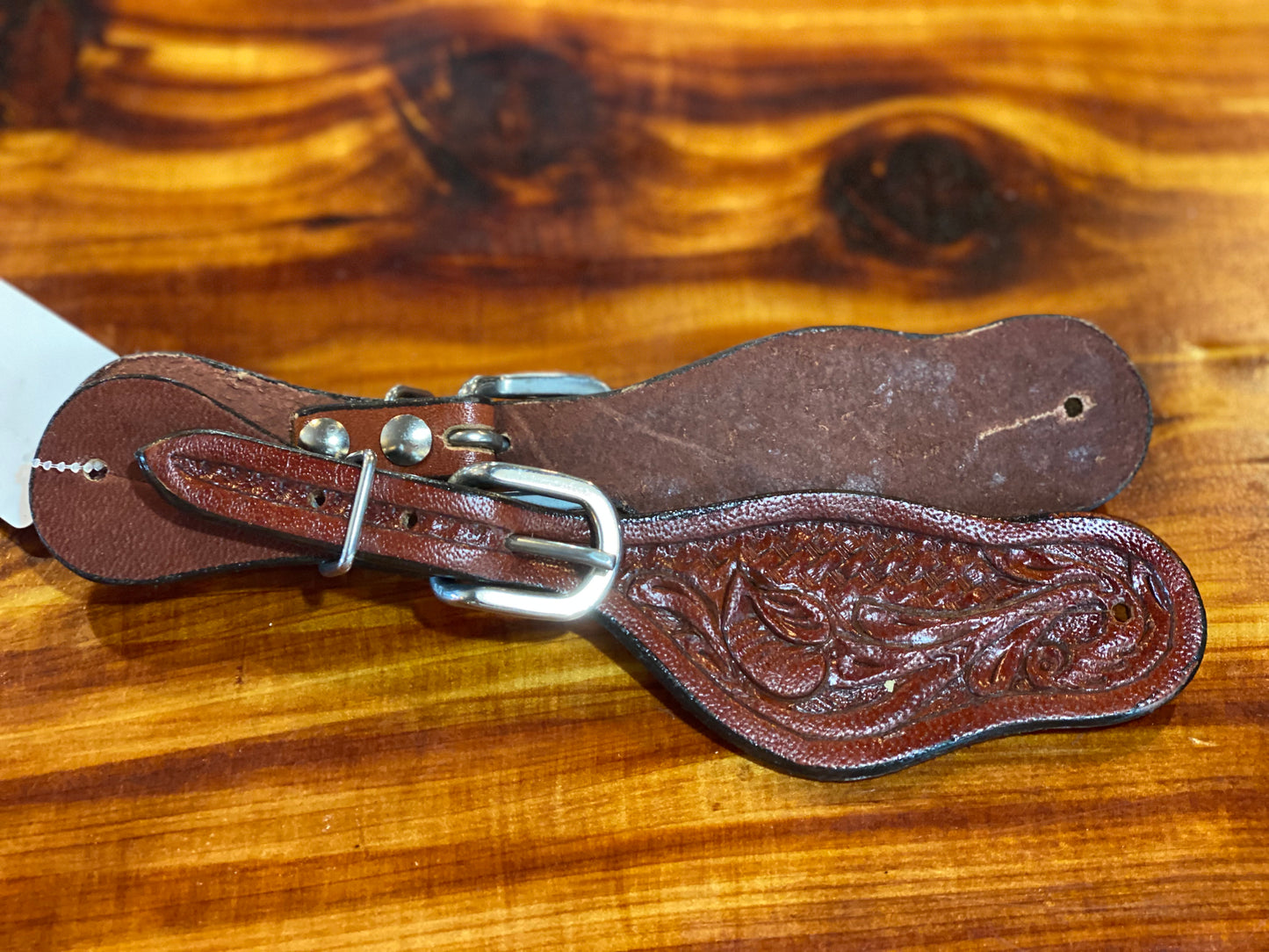 Youth floral spur strap