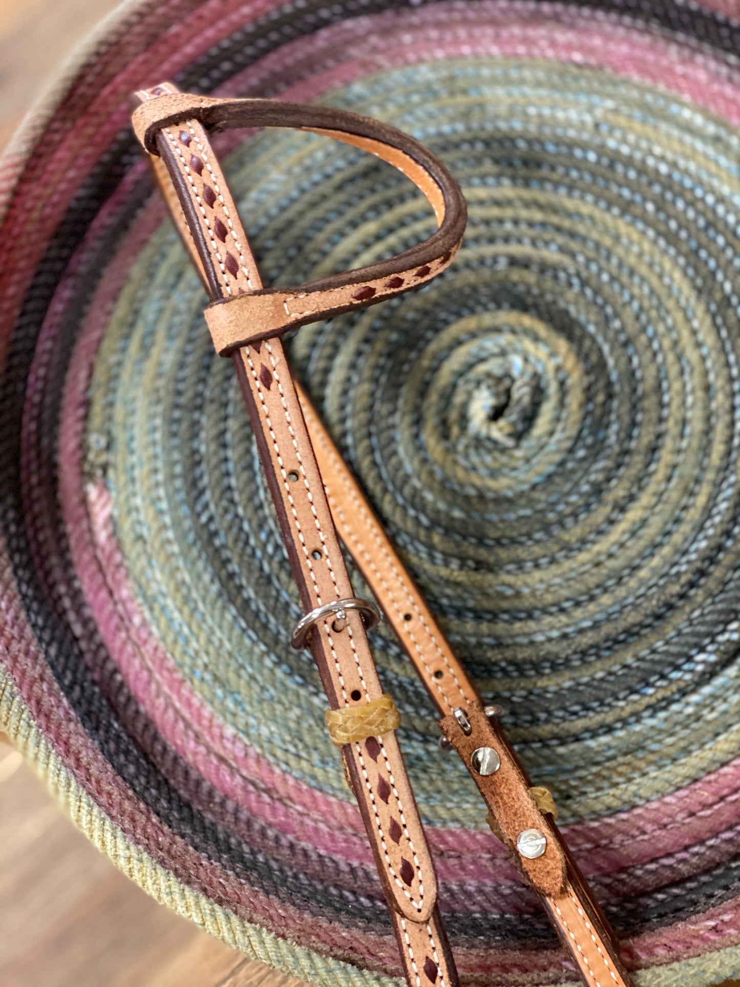 Buck stitch slip ear