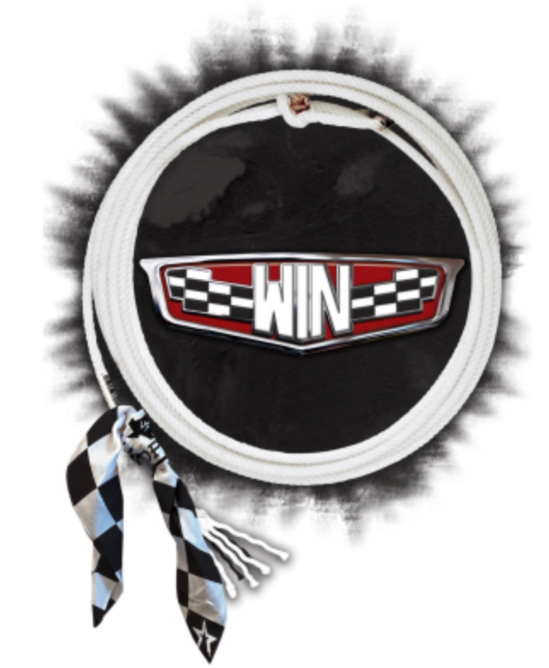 WIN Calf Rope w/flag