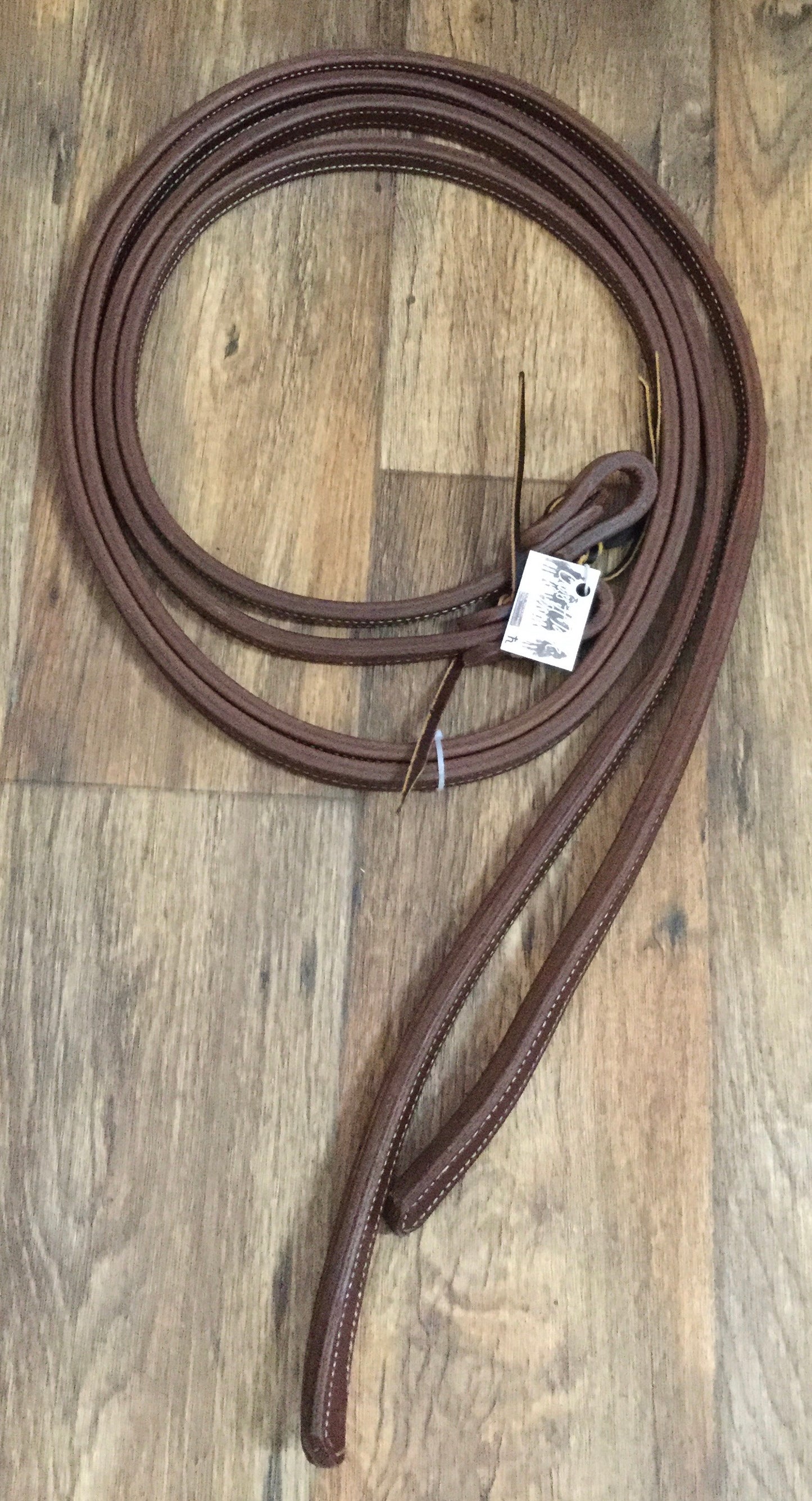 5/8" Double Stitched Split Reins