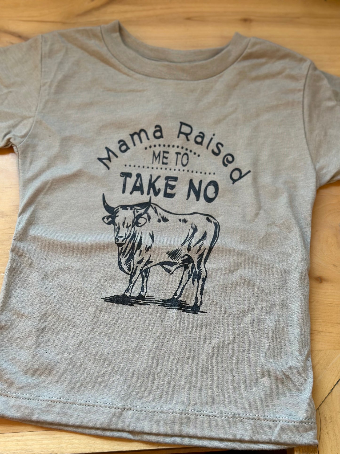 Kids Mama raised me T- shits