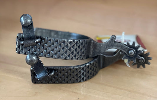Mens Rasp Rowel Spur