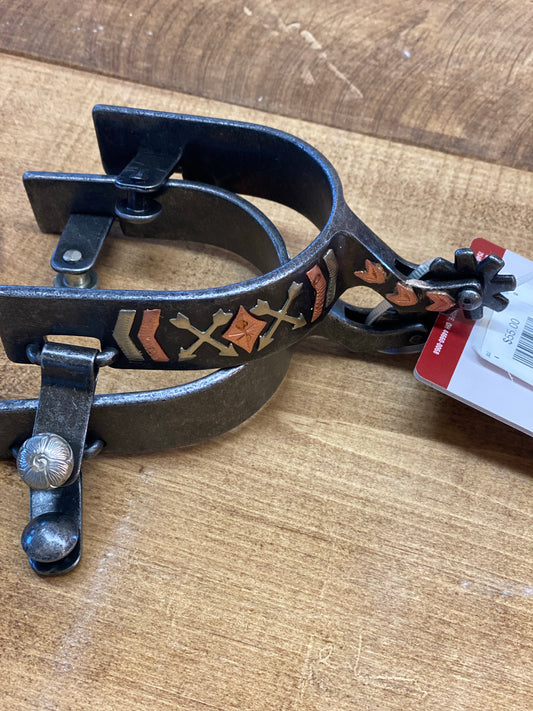 Card Suit Rowel Spur - Men's