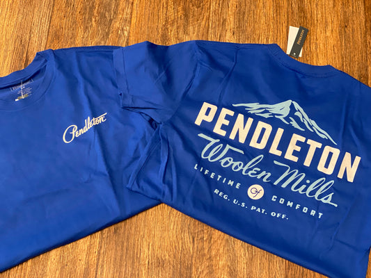 Pendleton T-shirt (Blue)