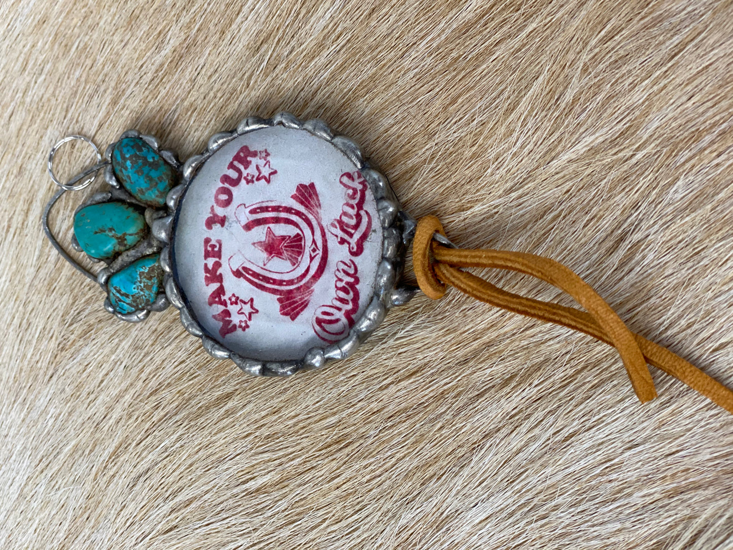 Make your own luck necklace pendant