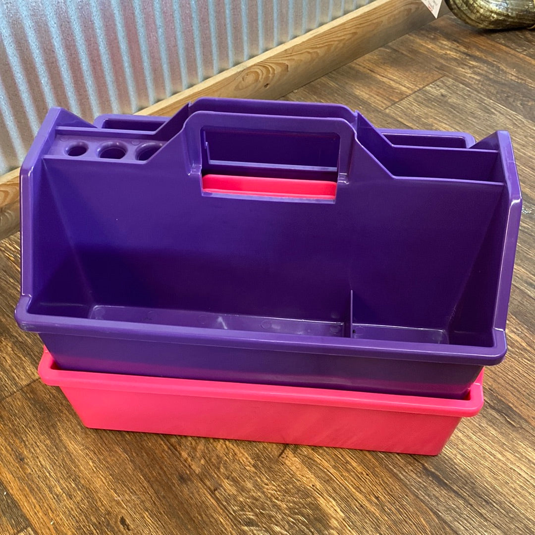 Plastic tote organizer