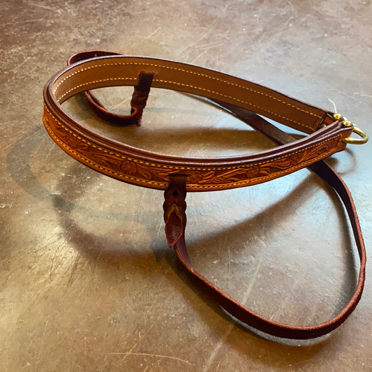 Floral Tooled Noseband#48