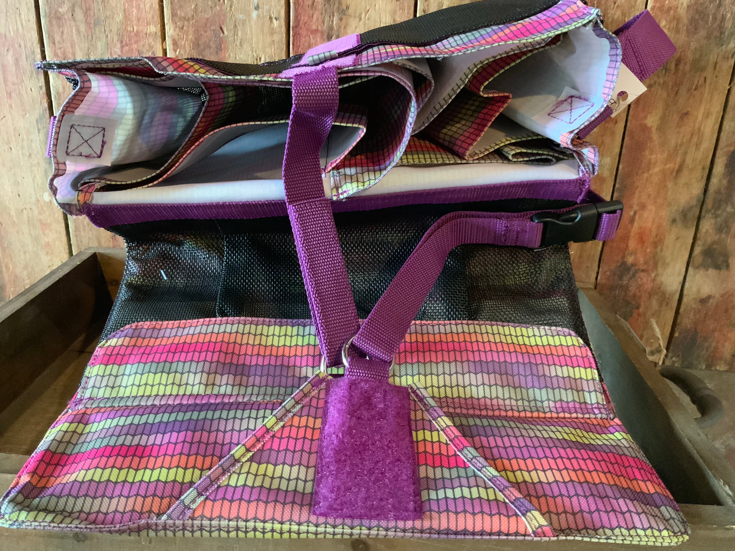 Tack Tote Bag Classic Equine Fold