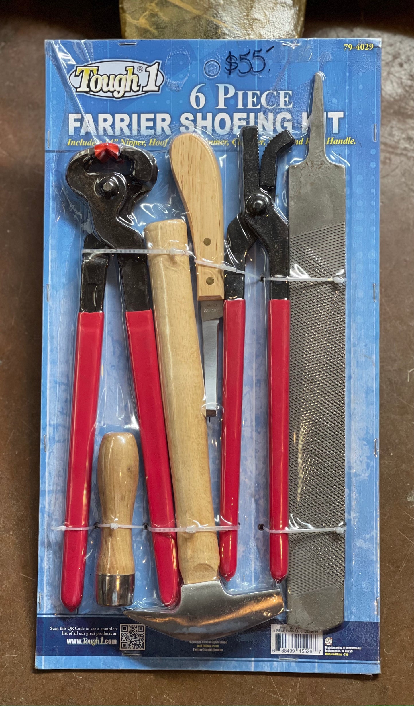 Tough 1 6 Piece Farrier Shoeing Kit