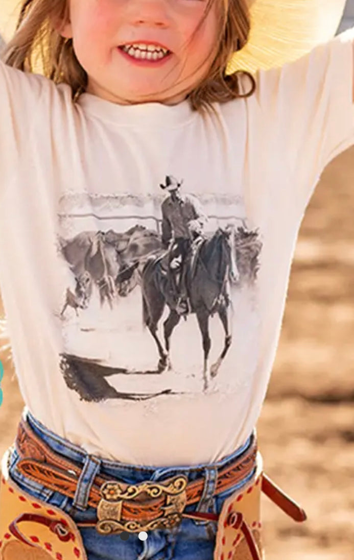 kids western t-shirt