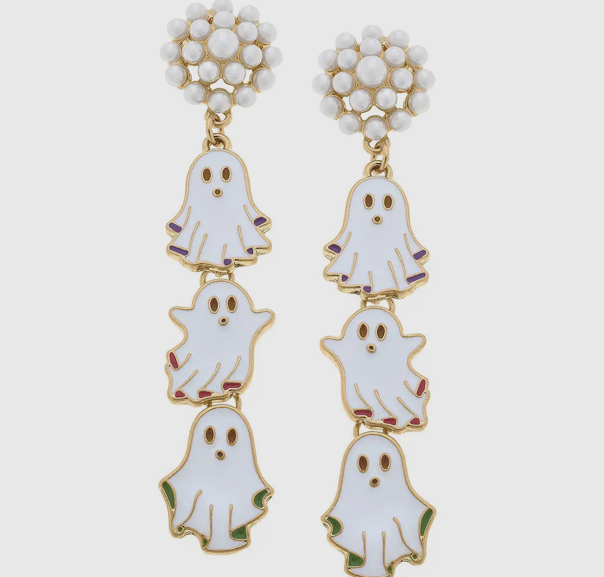 Ghost Dangle Earrings