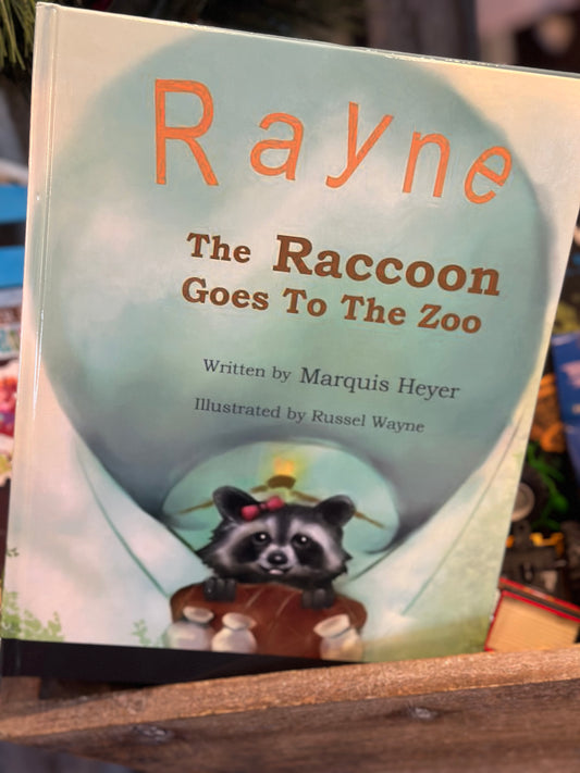 Rayne the Raccoon Book