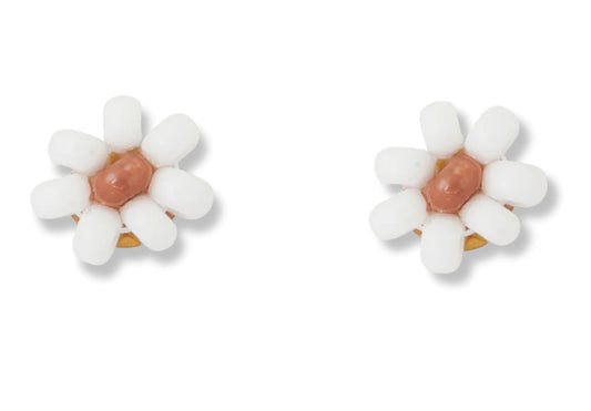 Flower stud earring