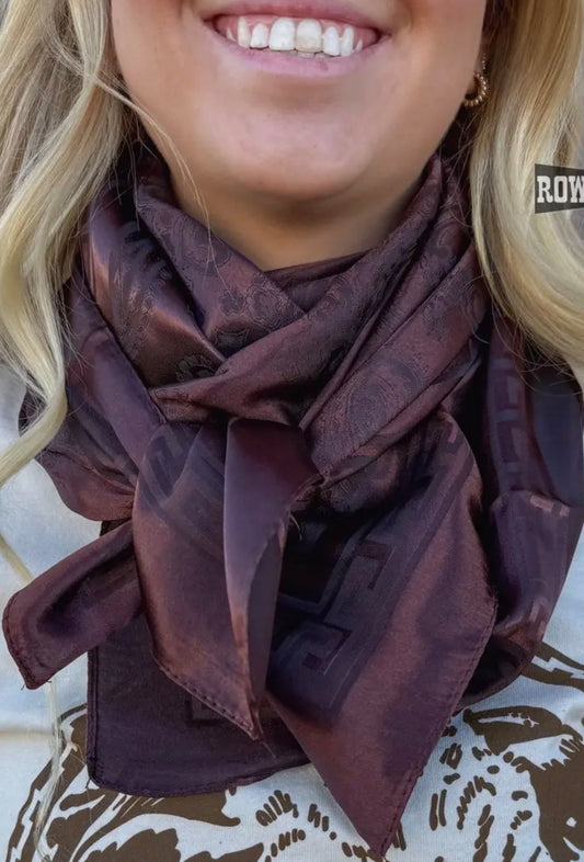 WildRag - brown paisley