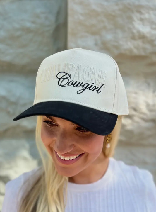 Champagne Cowgirl hat