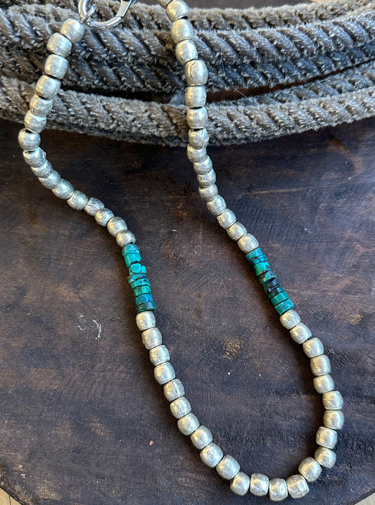 Turquoise genuine Necklace