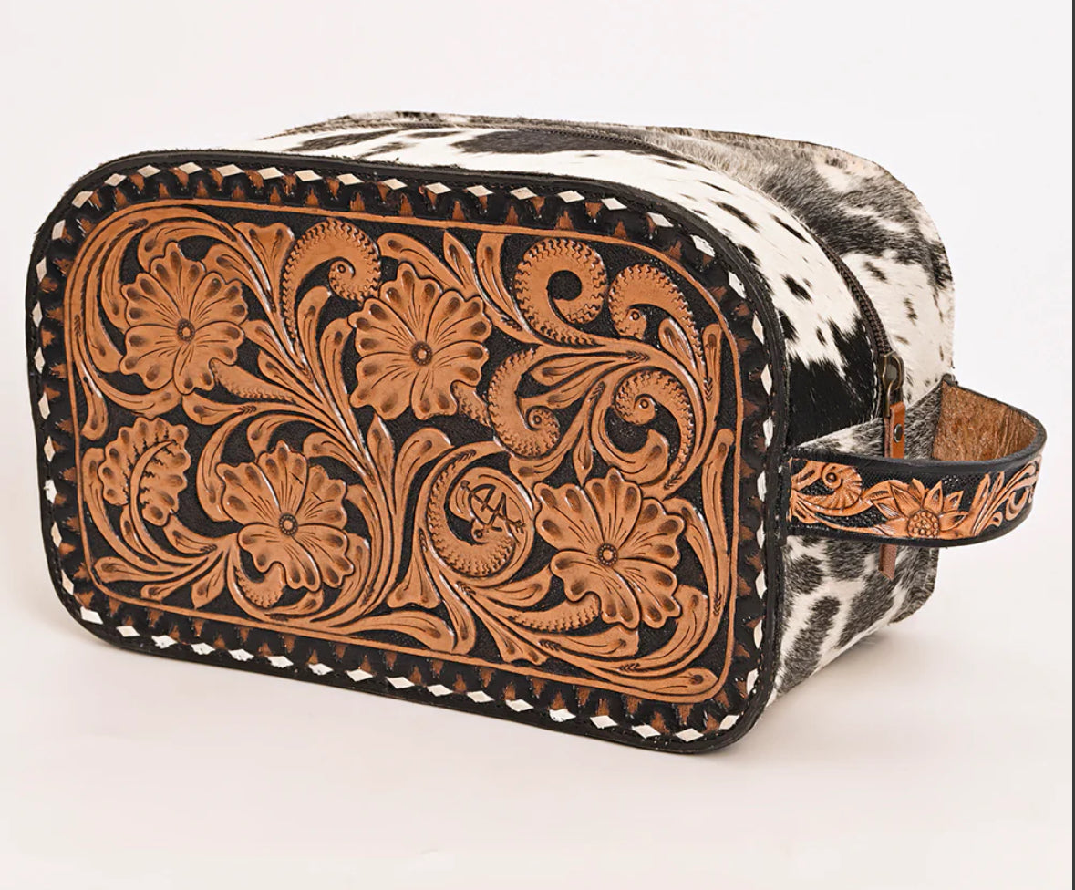 Tooled Leather Jewelry Case