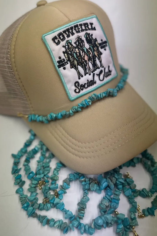 Turquoise Hat chains