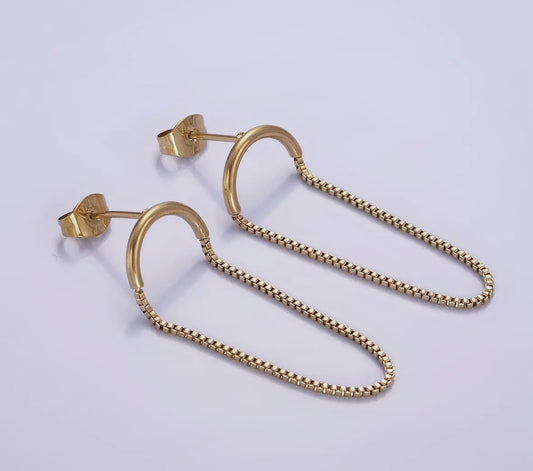 Chain Dangle Earrings