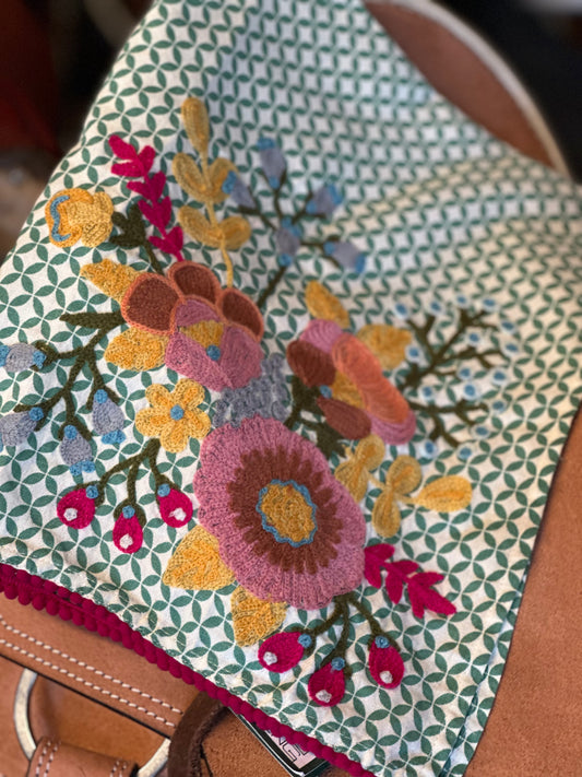 Flower kitchen towel