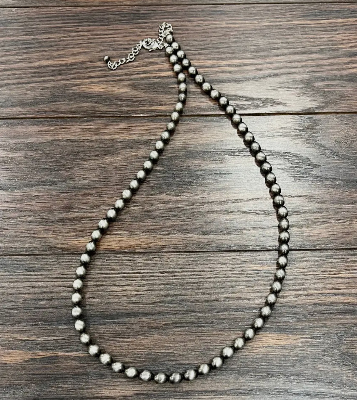 Single Strand Navajo Pearl Necklace