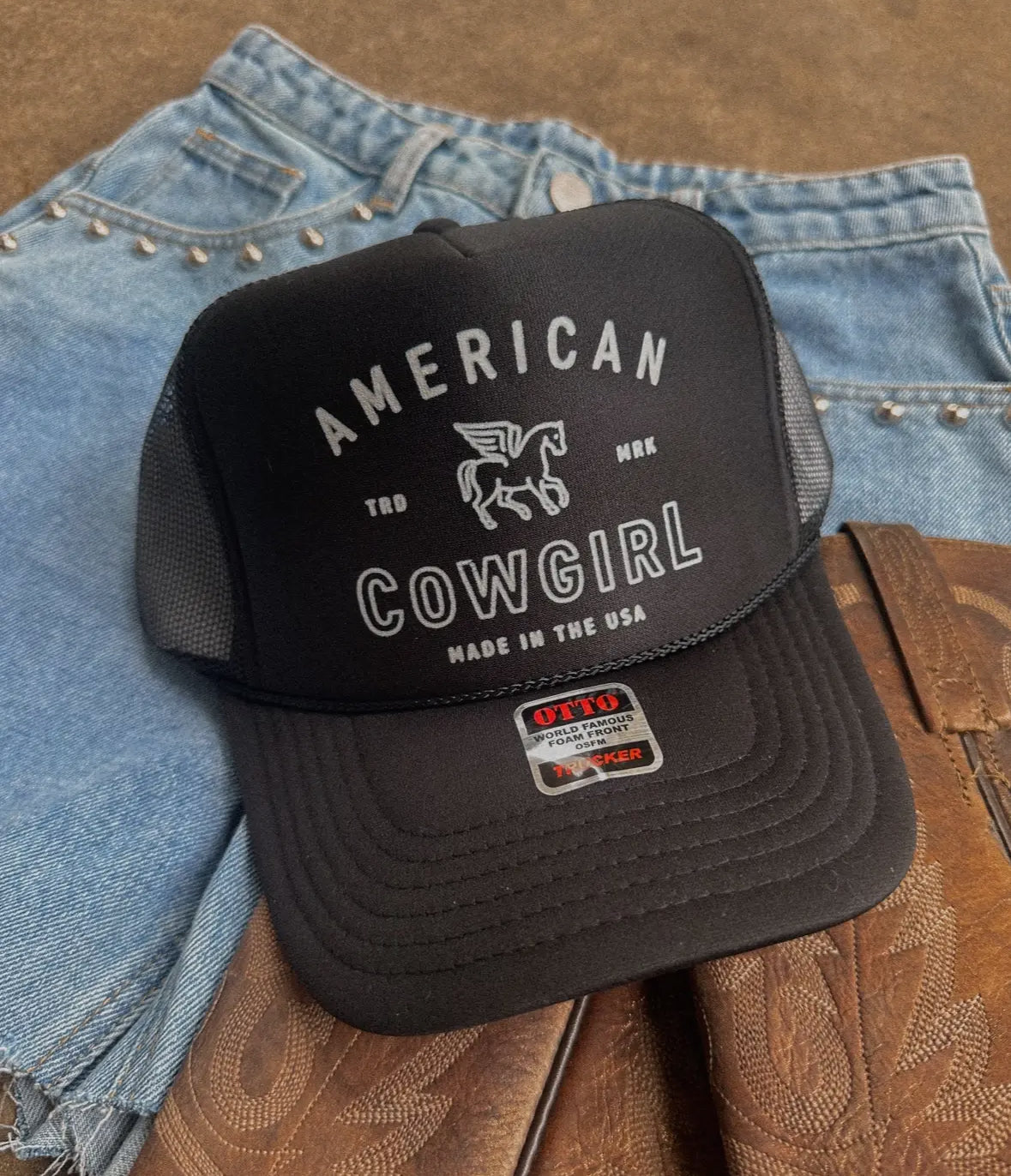 American Cowgirl Trucker Hat