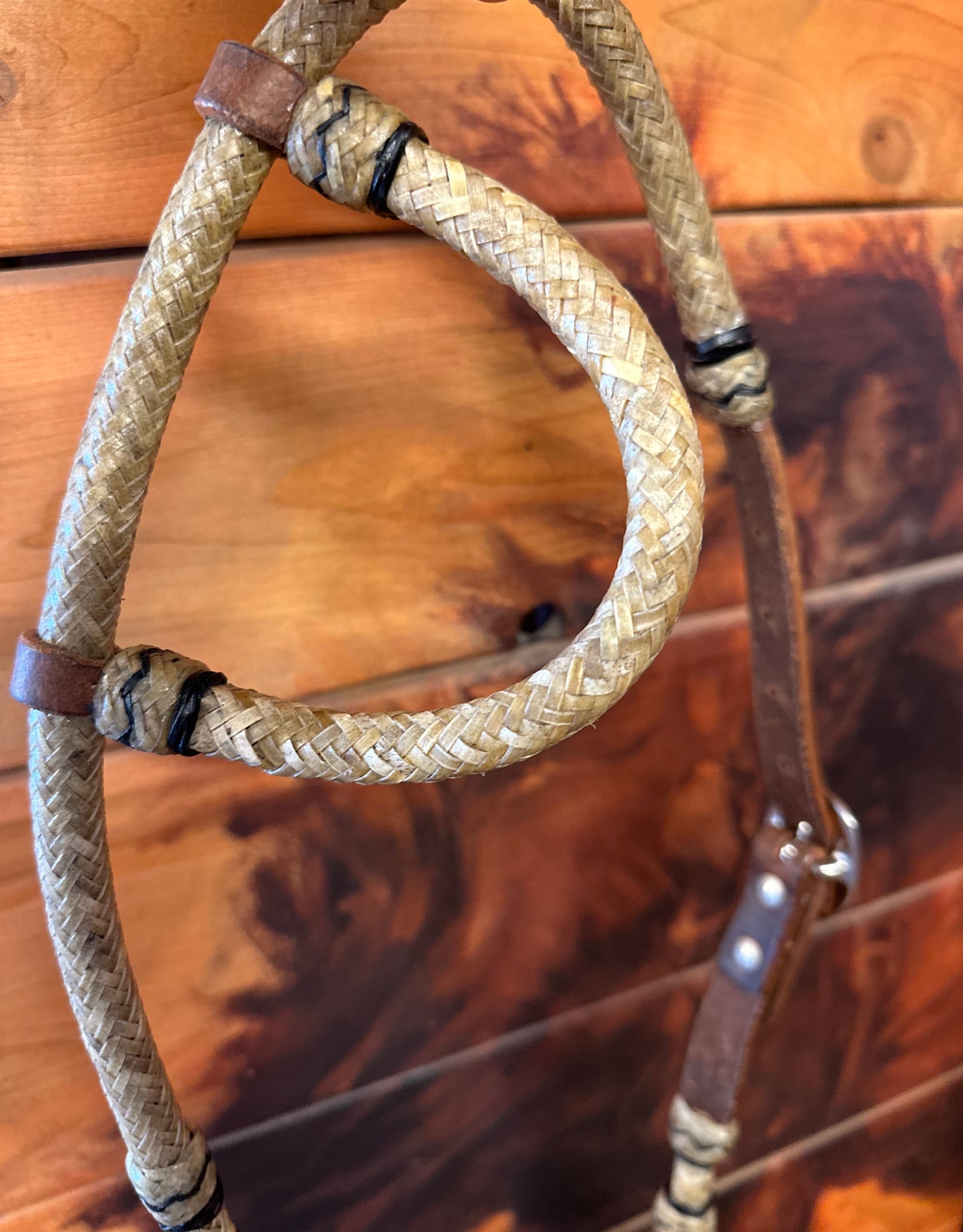 rawhide slip ear Headstall 2012