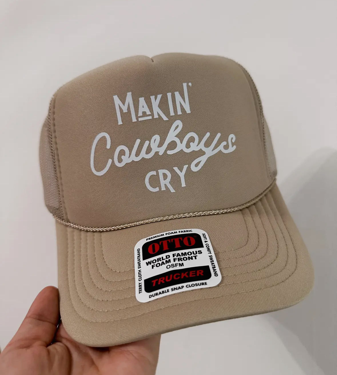 Makin Cowboys Cry Trucker Hat