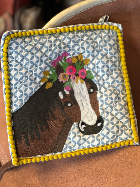 Horse pot holder