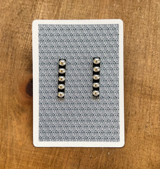 Concho Drop Earrings