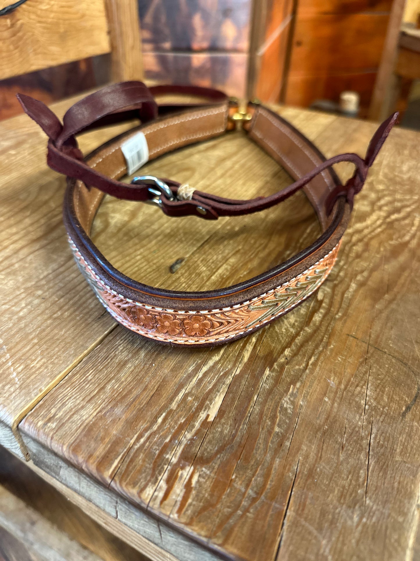 Floral Tie Down Noseband 53