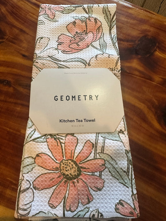 Geometry Tea Towel