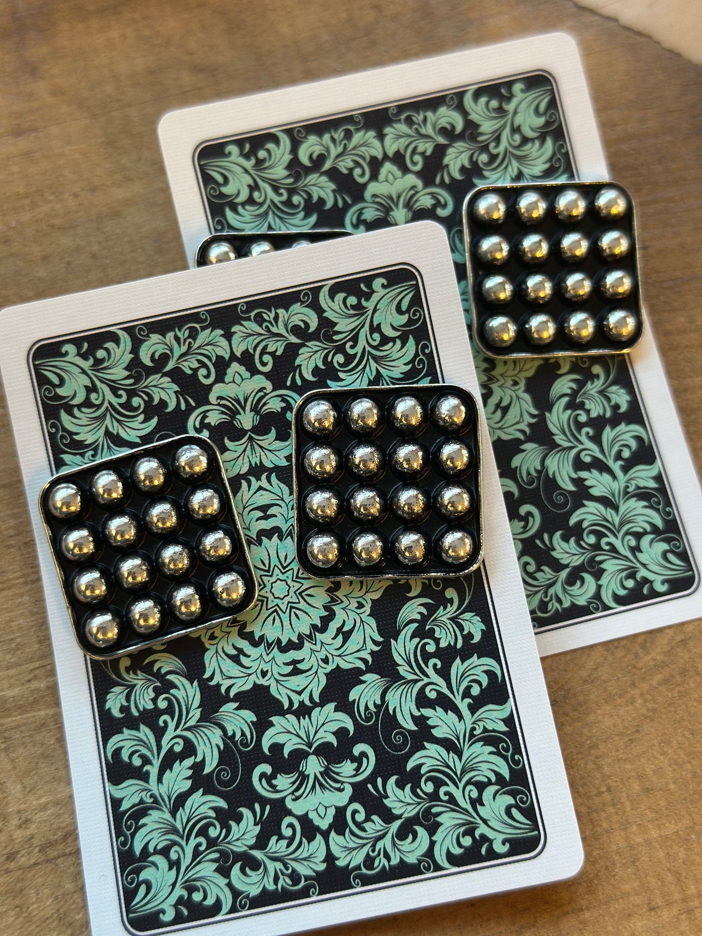 Western bubble stud earring