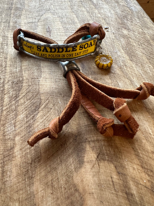 Saddle soap cuff Bracelet