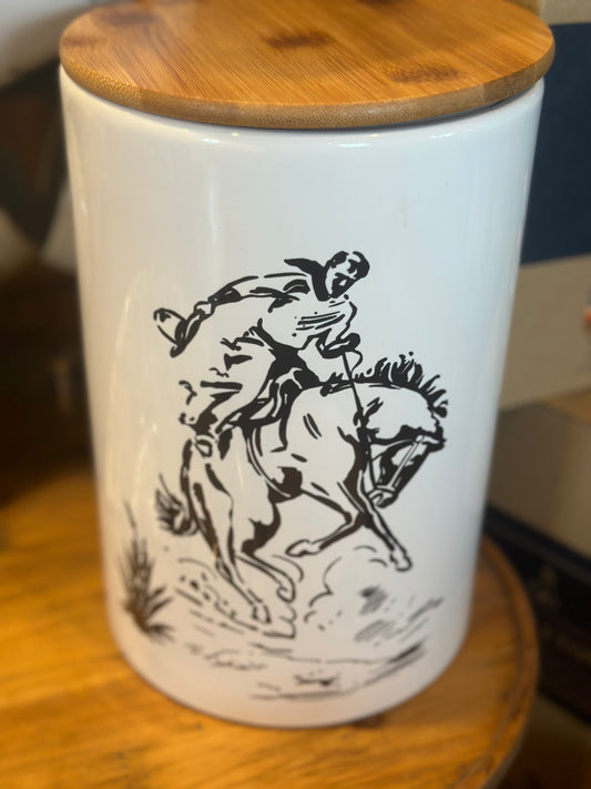 Large Western canister