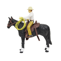 Toy Cowboy w/Horse