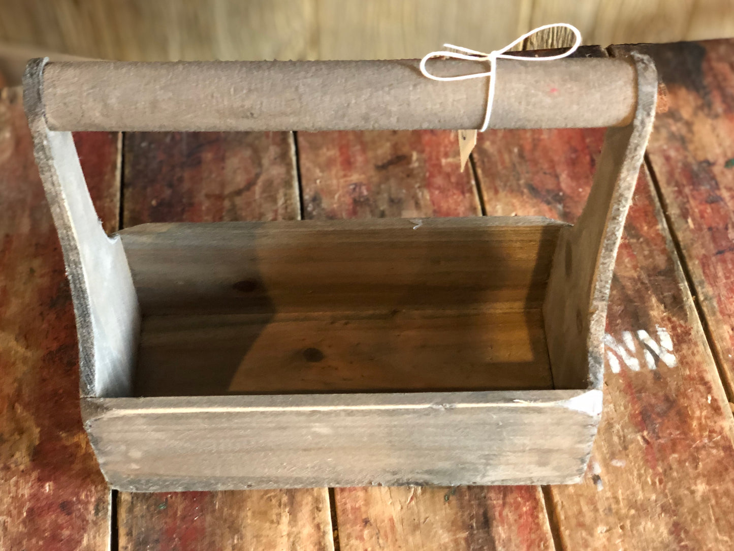 Small Wooden Tool Box